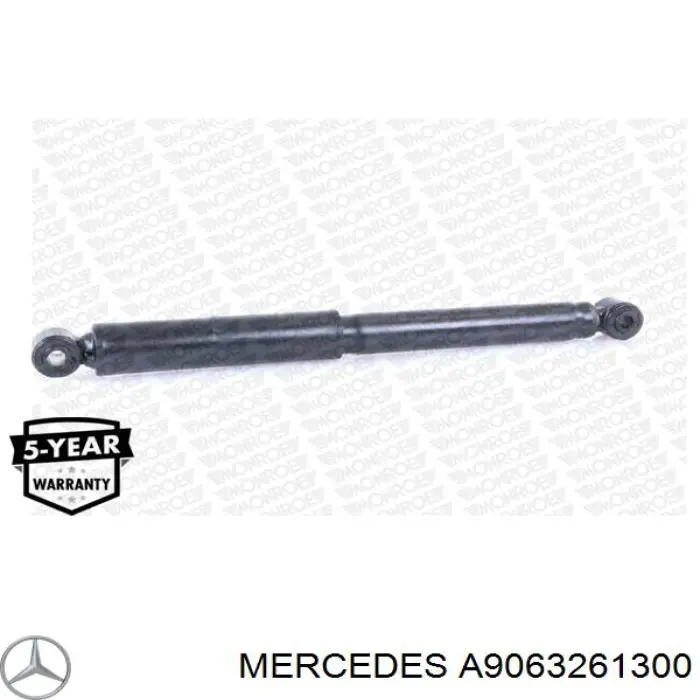 A9063261300 Mercedes amortiguador trasero