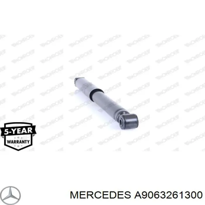 Amortiguador trasero Mercedes A9063261300 precio, desde 39,63 EUR