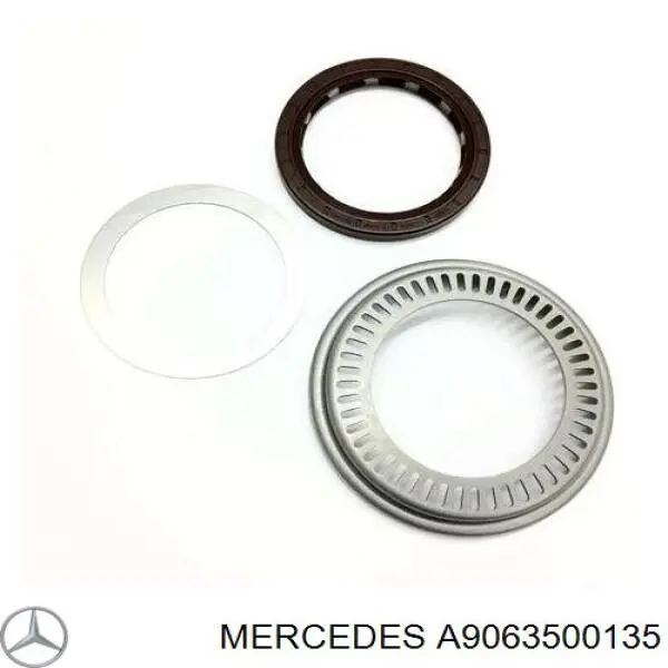 Anillo sensor, ABS para Mercedes Sprinter (906)