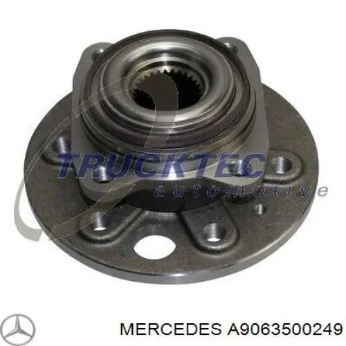 A9063500249 Mercedes Buje de rueda trasero