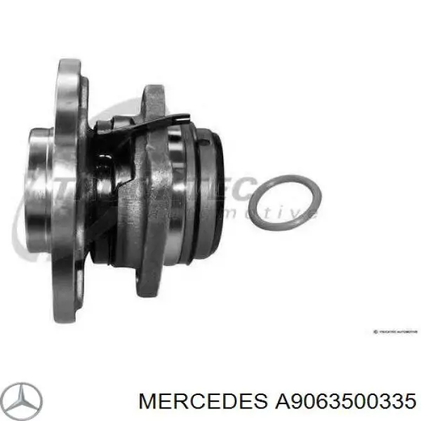 Cubo de rueda trasero A9063500335 Mercedes