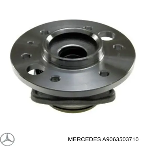 Semieje trasero izquierdo Mercedes A9063503710