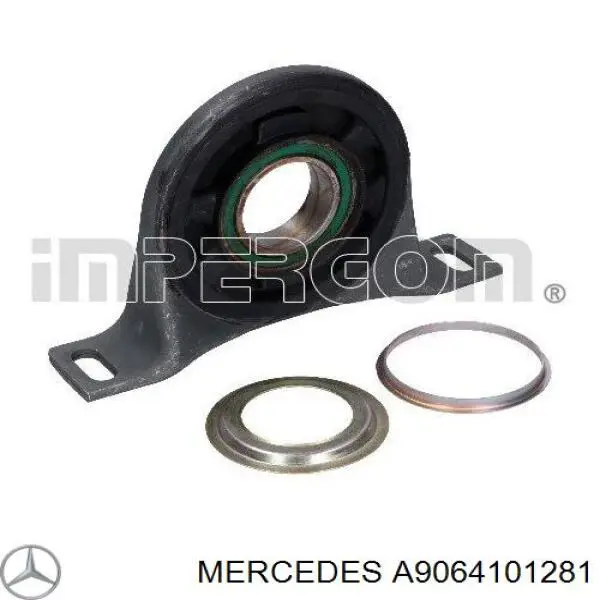 Rodamiento central del eje de transmisión Mercedes A9064101281 precio, desde 56,14 EUR