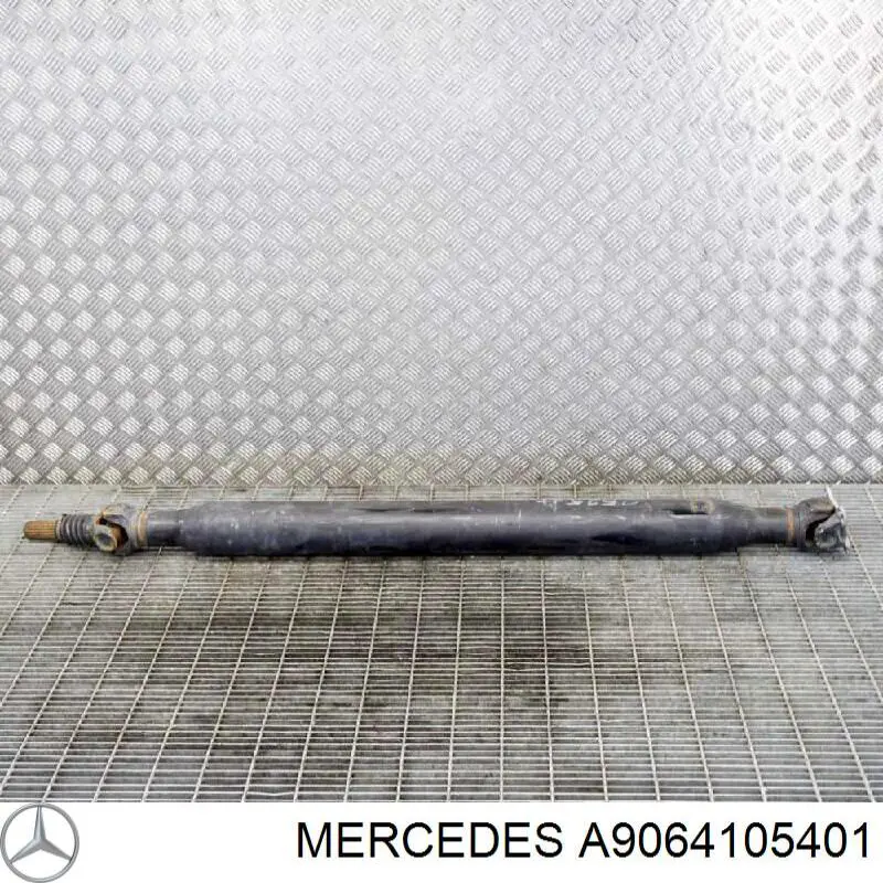 A9064105401 Mercedes árbol cardán trasero, parte delantera