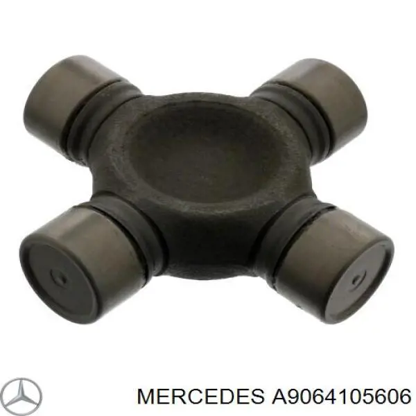 A9064105606 Mercedes árbol cardán trasero completo