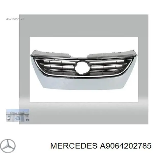 A9064203985 Mercedes cable de freno de mano delantero
