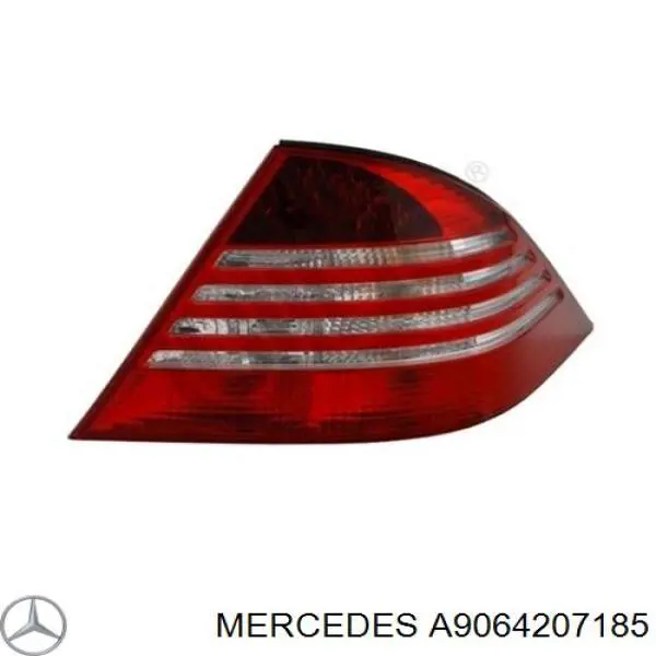 A9064207185 Mercedes Cable de freno de mano trasero derecho/izquierdo