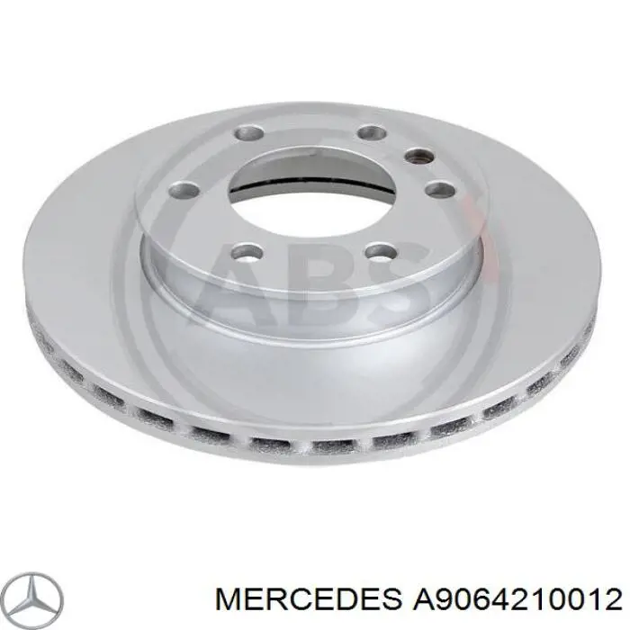 A9064210012 Mercedes disco de freno delantero