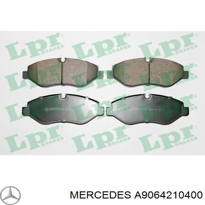 Comprar A9064210400 Mercedes Pastillas delanteras de freno