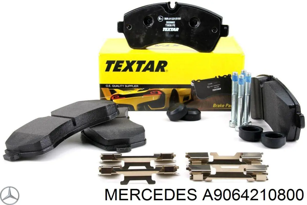 Pastillas freno delanteras Mercedes A9064210800 precio, desde 34,55 EUR