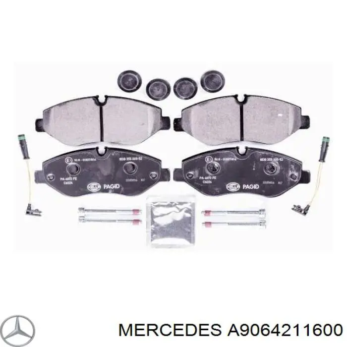 Comprar A9064211600 Mercedes Pastillas delanteras de freno