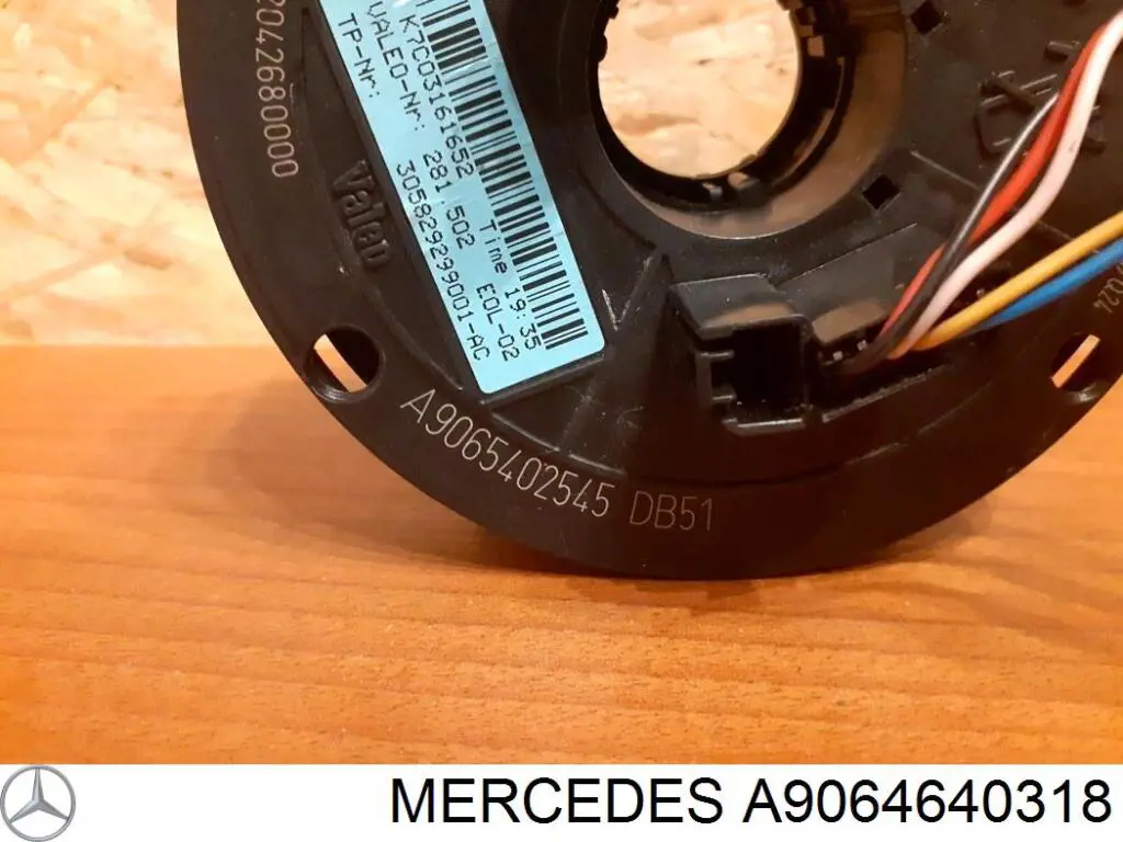 A9064640118 Mercedes anillo de airbag