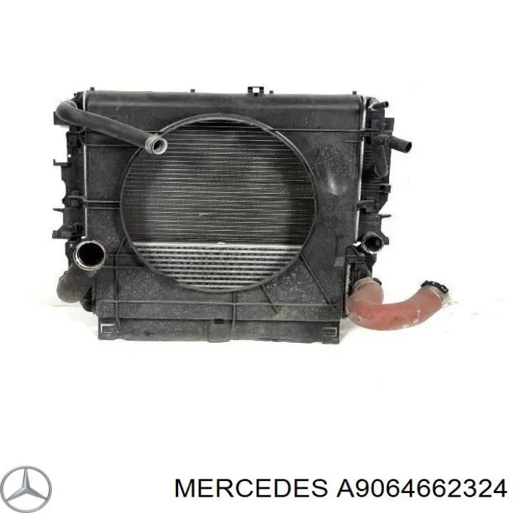 A9064662324 Mercedes Radiador de dirección asistida