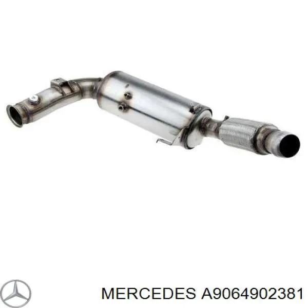 A9064902381 Mercedes Catalizador de gasolina y diésel