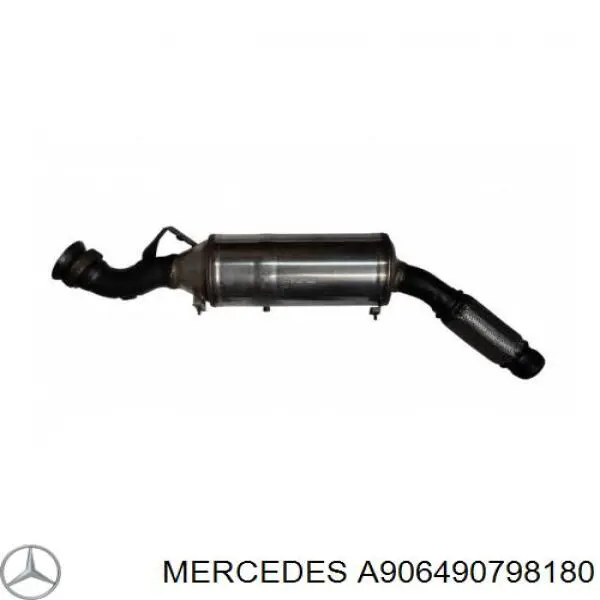 A9064907981 Mercedes filtro hollín/partículas, sistema escape