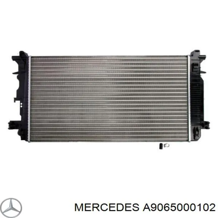 A9065000102 Mercedes radiador