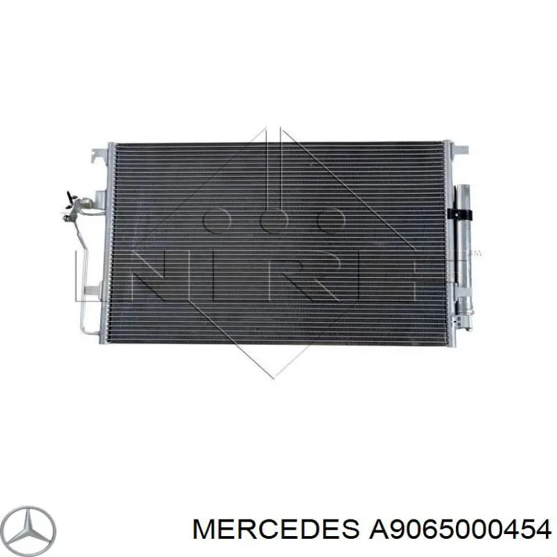A9065000454 Mercedes condensador aire acondicionado