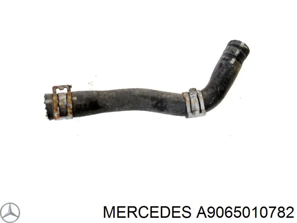 A9065010782 Mercedes tubería de radiador, tuberia flexible calefacción, inferior