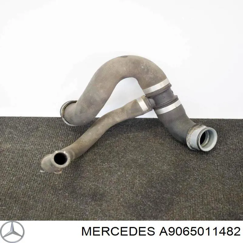 A9065011482 Mercedes manguera refrigerante para radiador inferiora