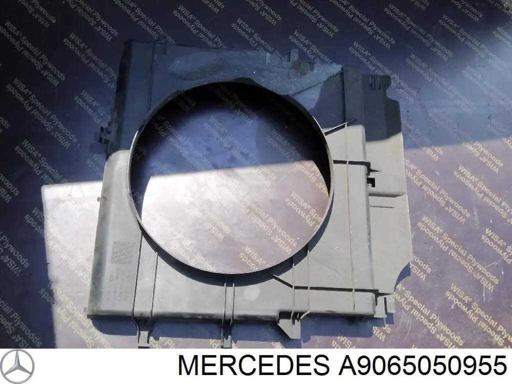 A9065050955 Mercedes bastidor radiador