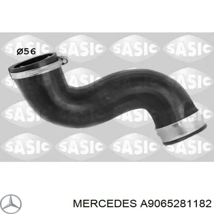 Manguera del intercooler Mercedes A9065281182 precio, desde 26,20 EUR