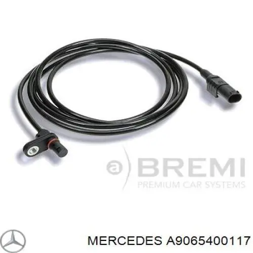 A9065400117 Mercedes sensor abs trasero izquierdo