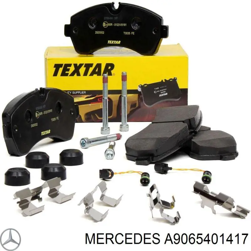Sensor de desgaste de las pastillas de freno delanteras A9065401417 Mercedes