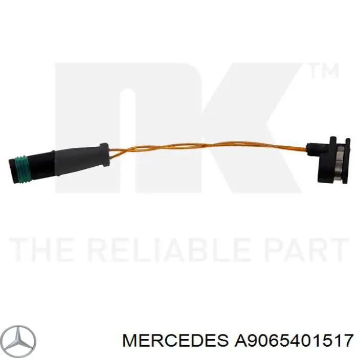 Comprar A9065401517 Mercedes Sensor de desgaste de las pastillas de freno delanteras