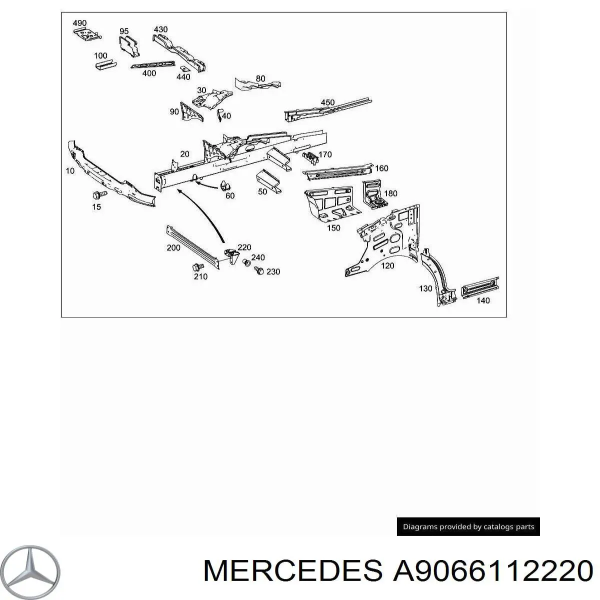 A9066112220 Mercedes