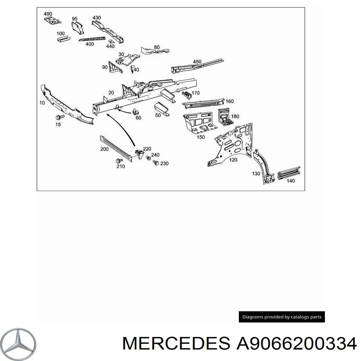 A9066200334 Mercedes