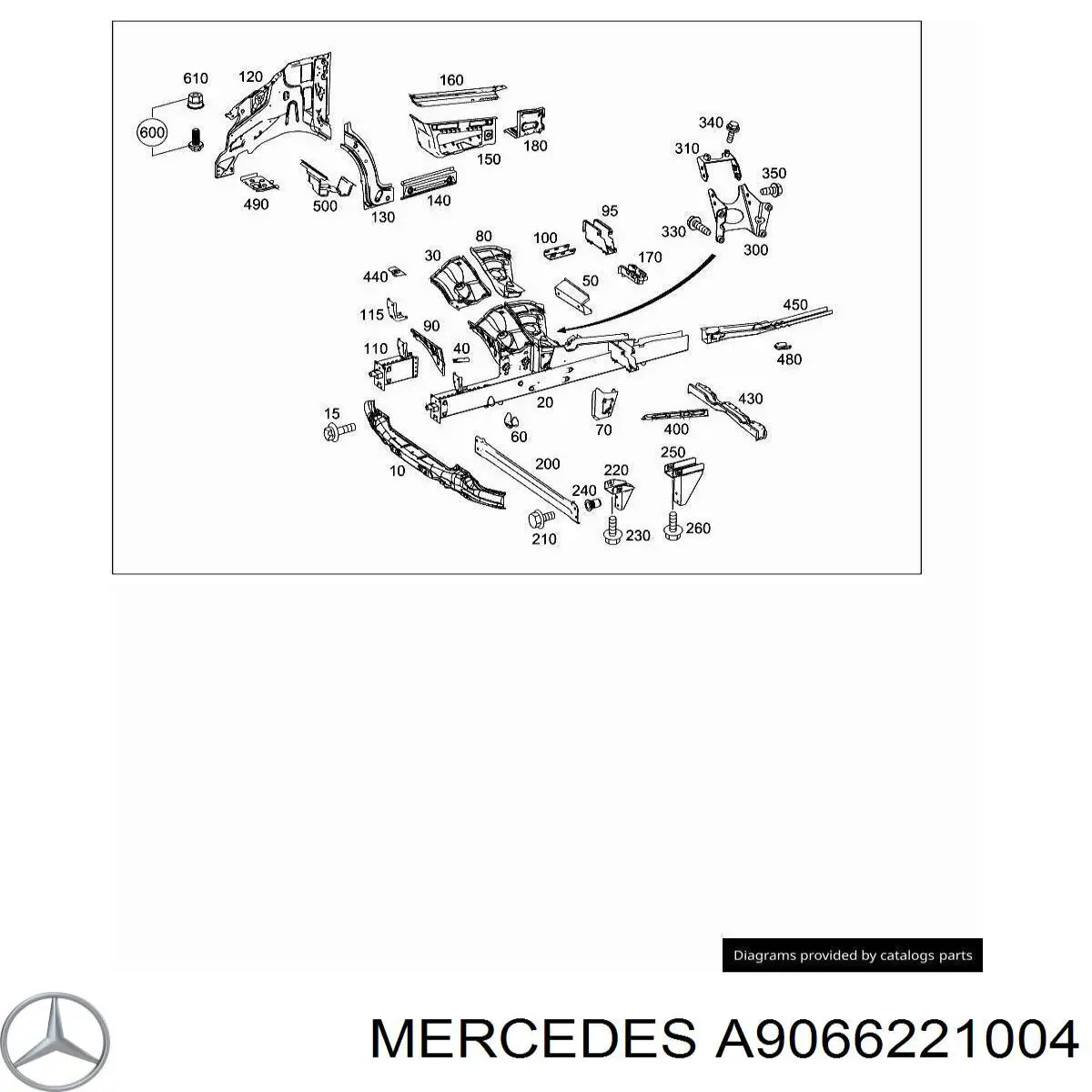 A9066221004 Mercedes