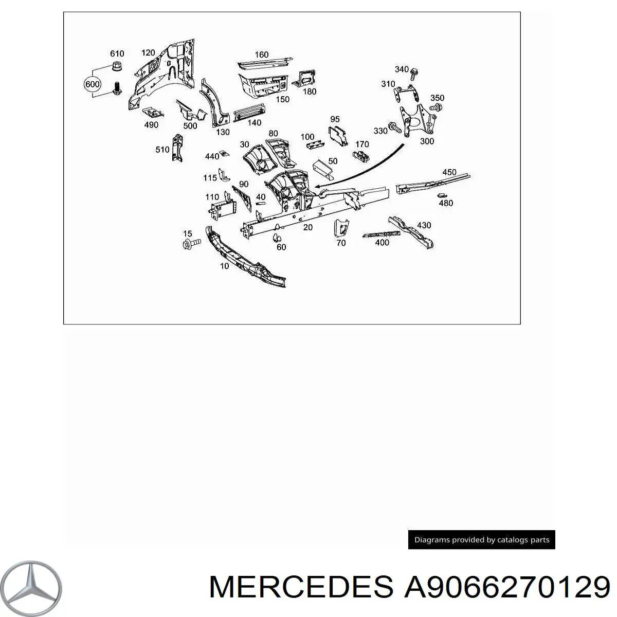 A9066270129 Mercedes