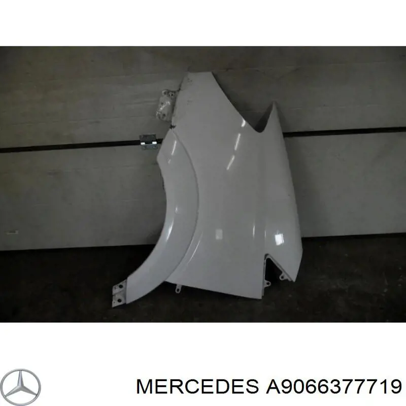 9066377719 Mercedes guardabarros delantero izquierdo