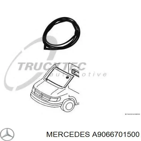 Cristal parabrisas Mercedes A9066701500 precio, desde 788,29 EUR
