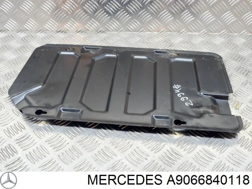 A9066840118 Mercedes tapa de la batería (batería)