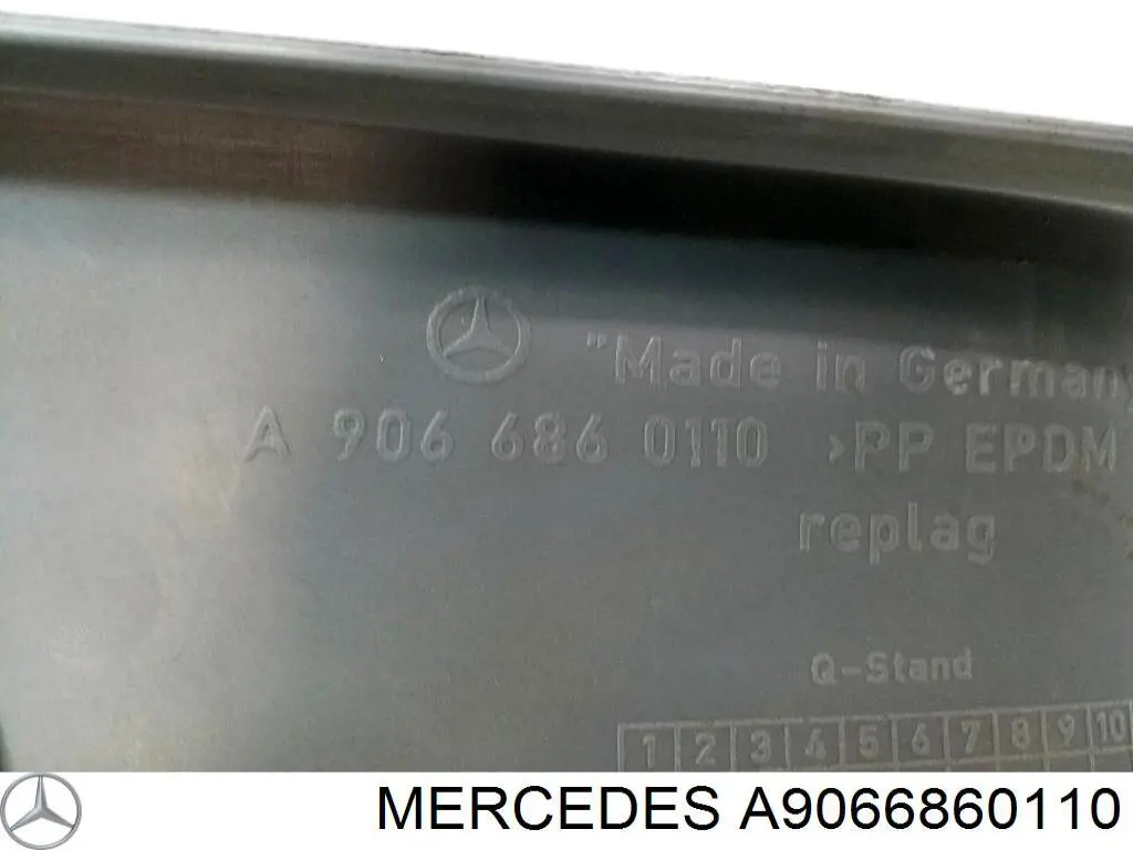 Estribo derecho para Mercedes Sprinter (906)
