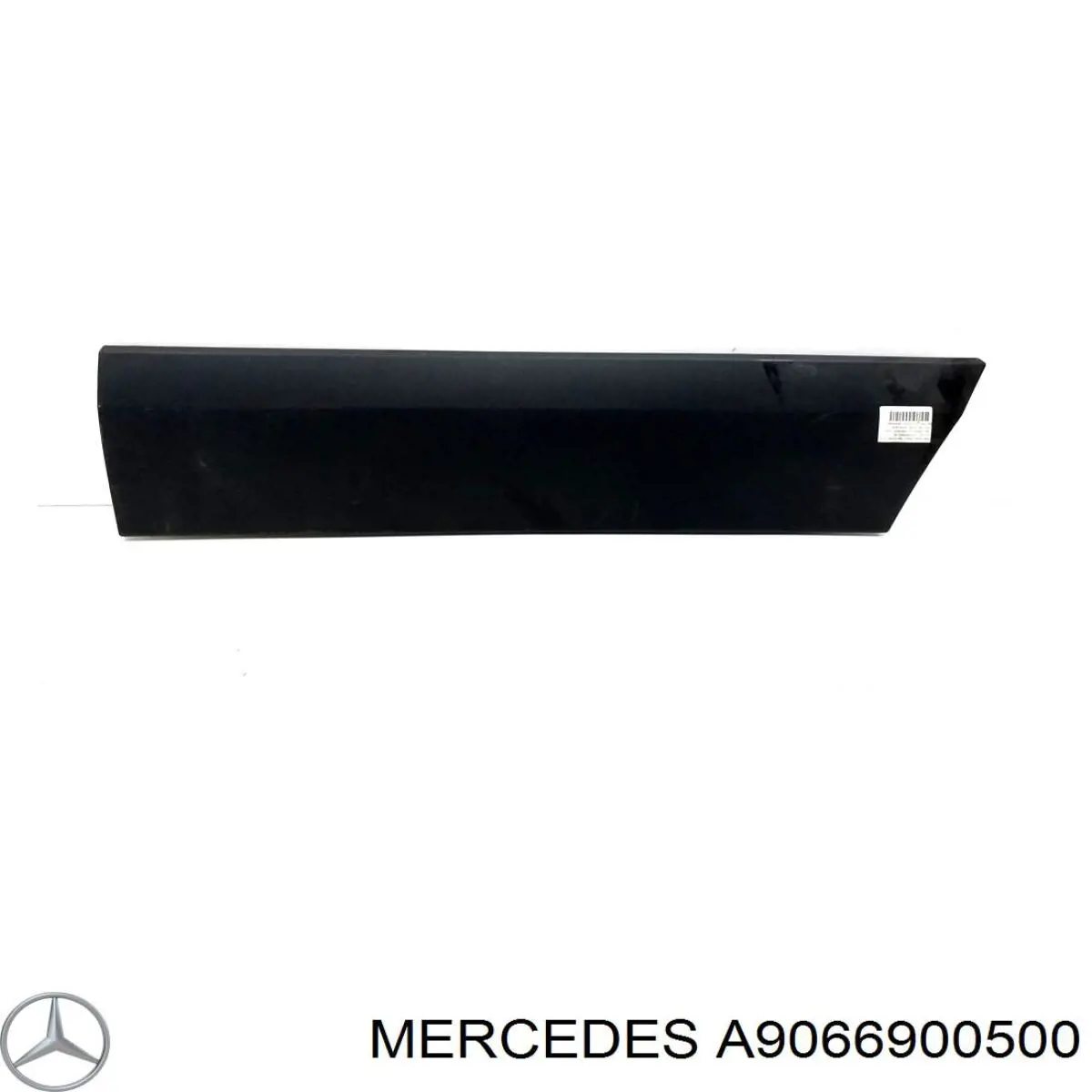 Moldura inferior de puerta delantera derecha Mercedes A9066900500 precio, desde 43,89 EUR