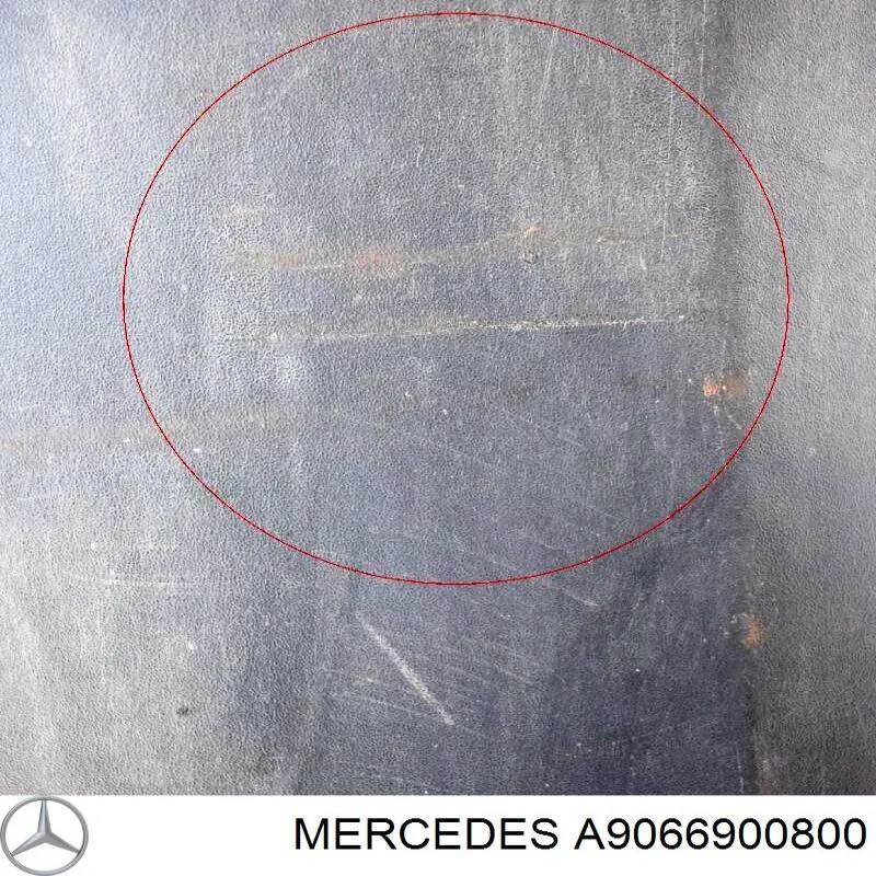 Moldura de puerta corredera 9066900800 Mercedes