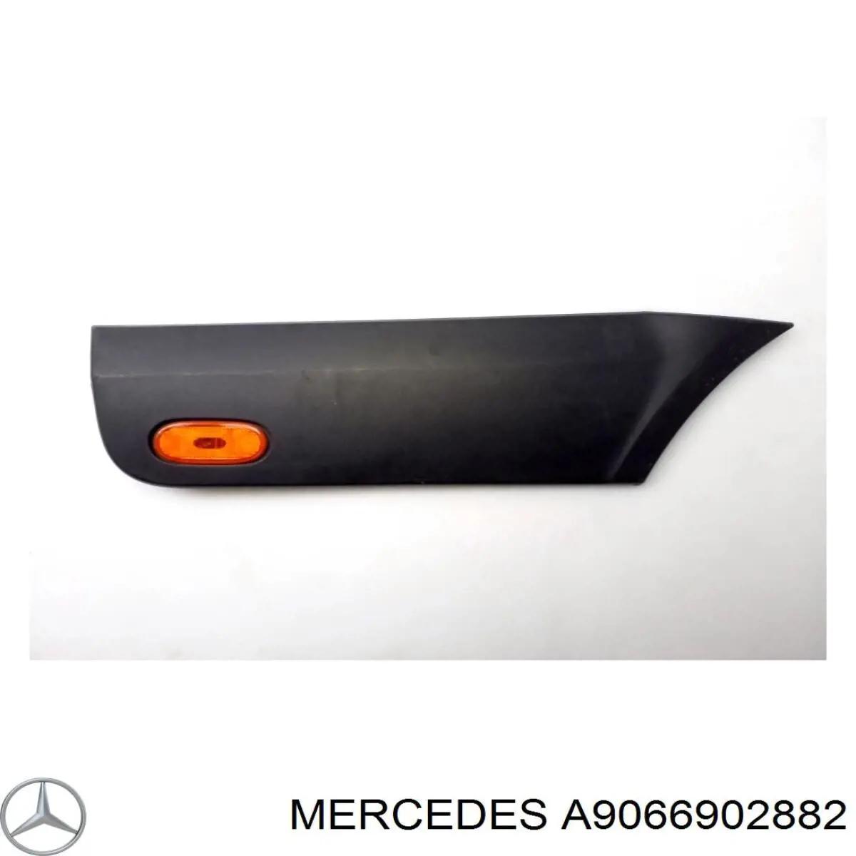 Moldura de salpicadera trasera derecha Mercedes A9066902882 precio, desde 43,56 EUR