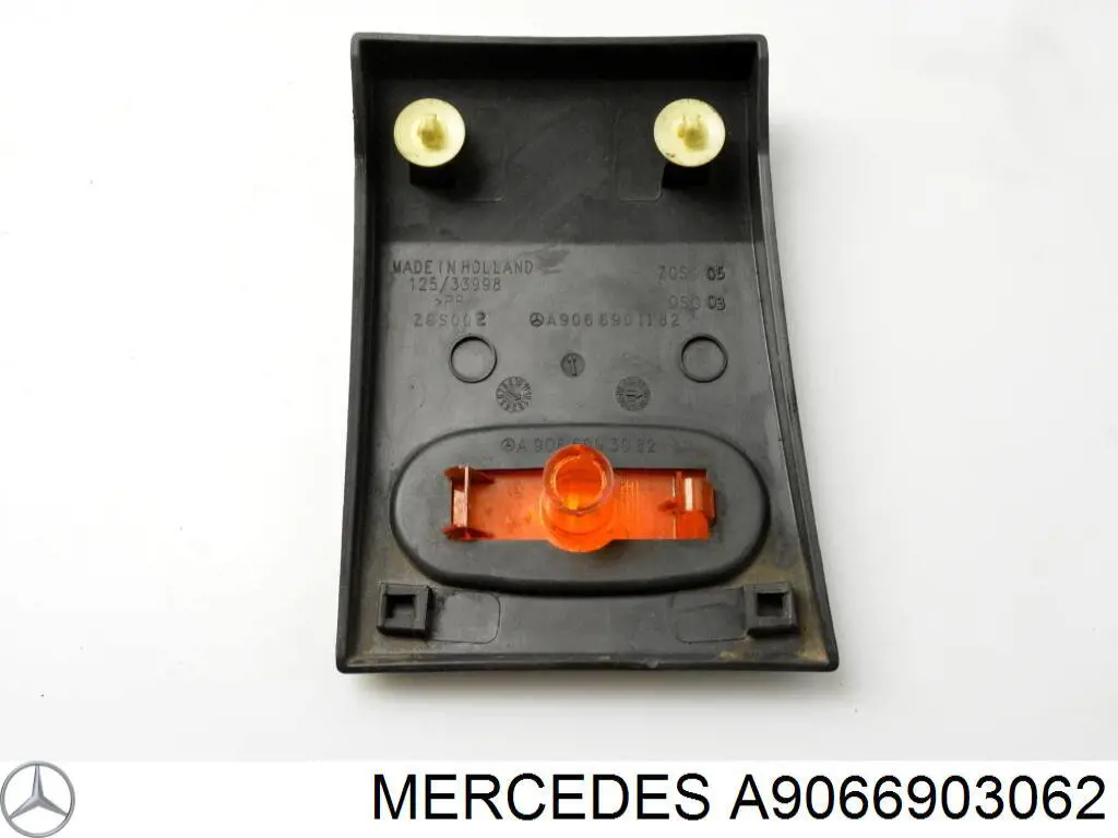 A9066903062 Mercedes ajuste pilar cuerpo exterior delantero izquierdo