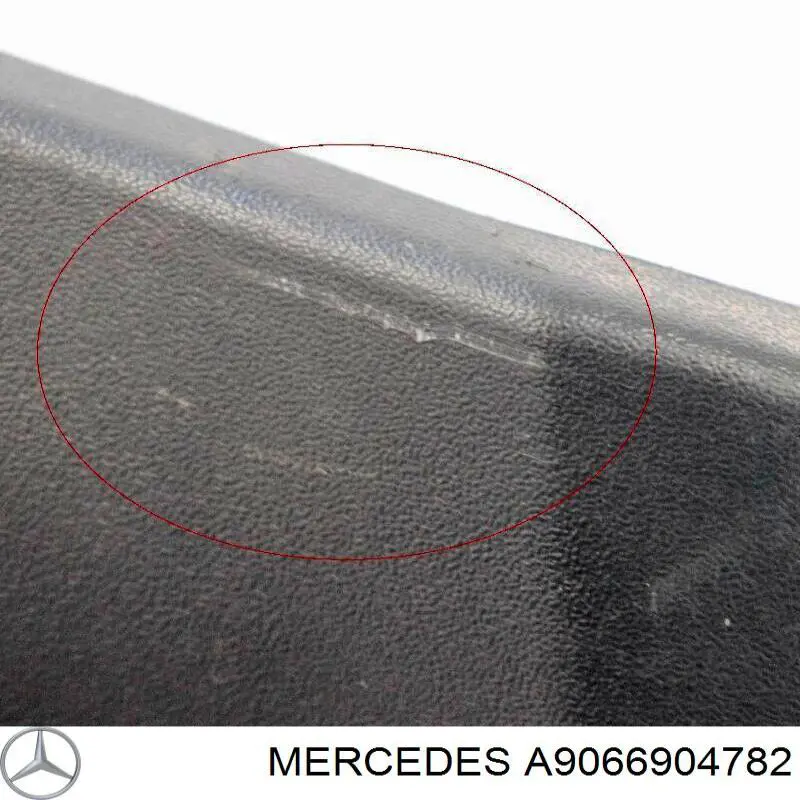 Moldura del guardabarros delantero izquierdo Mercedes A9066904782 precio, desde 12,73 EUR