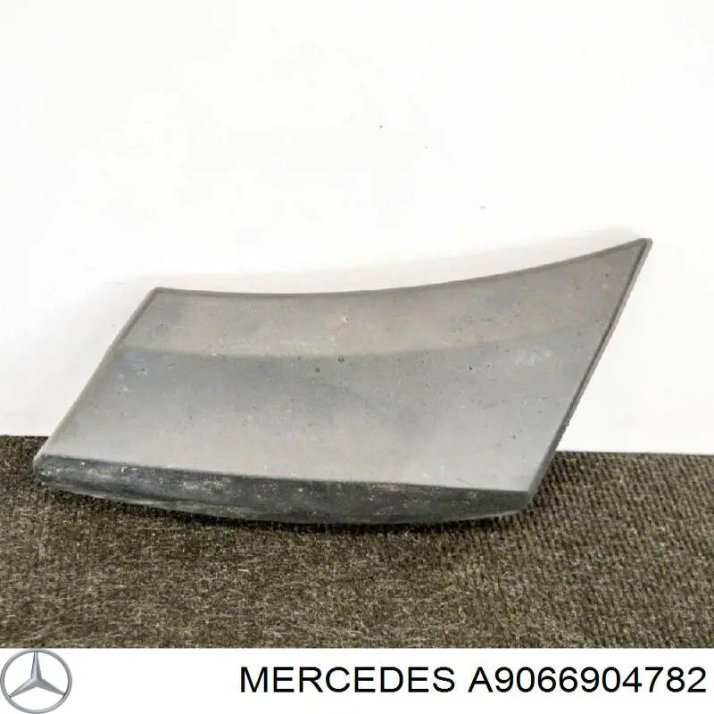 A9066904782 Mercedes listón embellecedor/protector, guardabarros delantero derecho