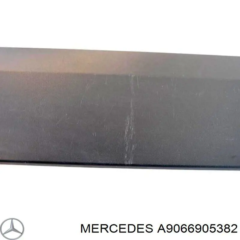 A9066905382 Mercedes moldura de puerta corrediza