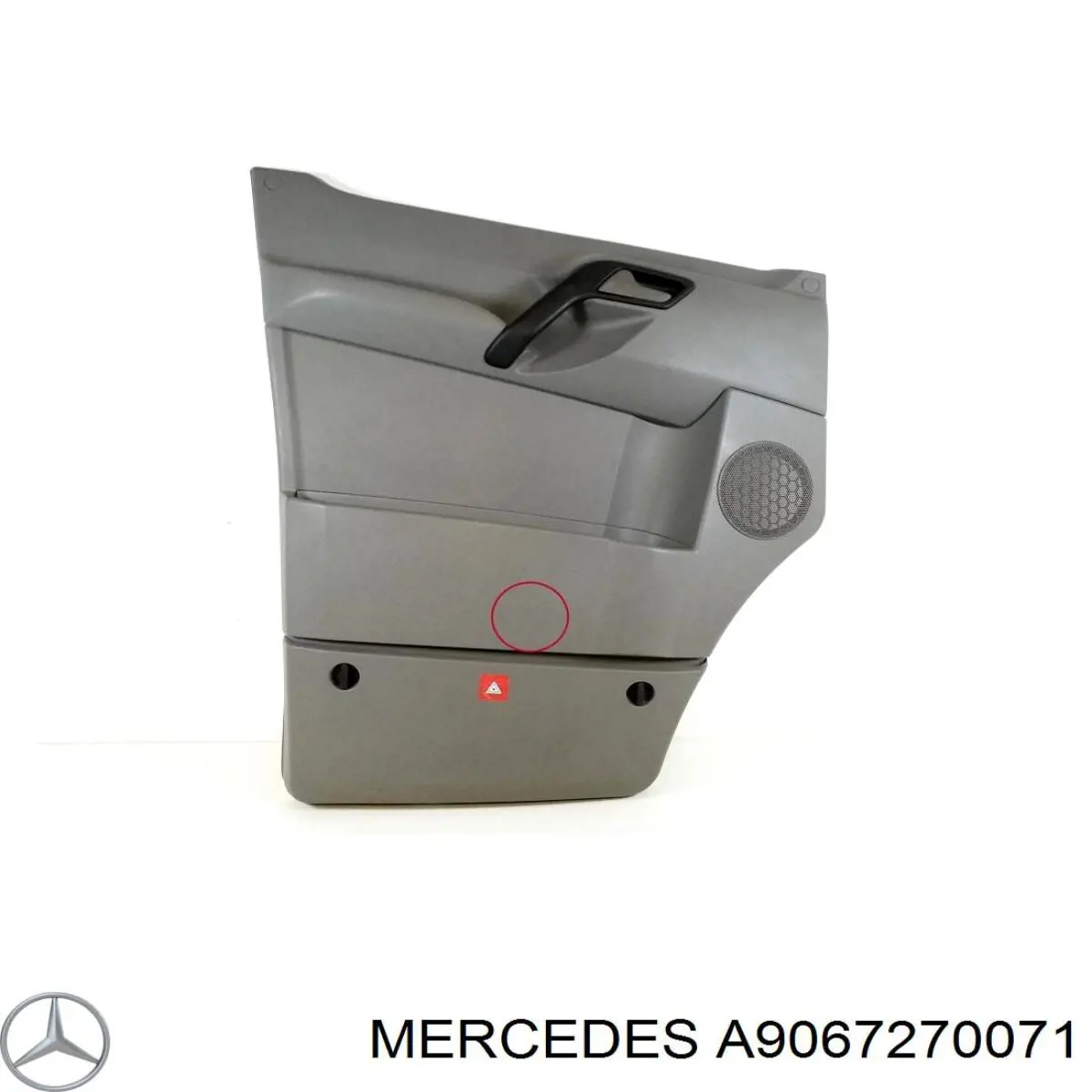 Guarnecido interior de puerta delantera izquierda Mercedes A90672700717J69 precio, desde 95,83 EUR