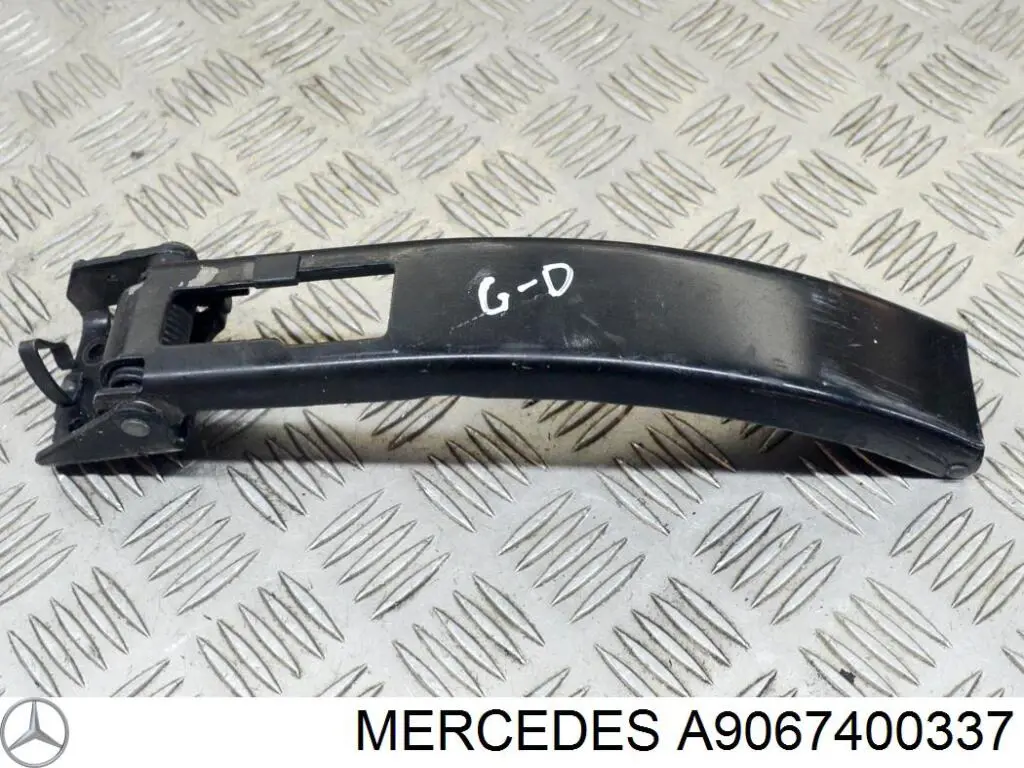 Bisagra de puerta de batientes trasera derecha inferior para Mercedes Sprinter (906)