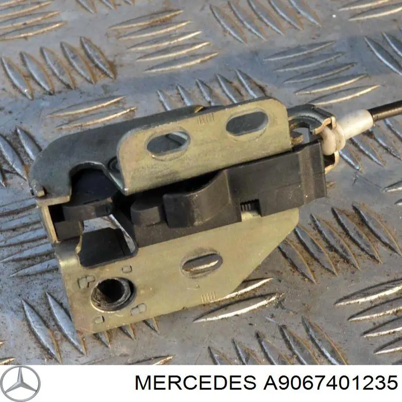 Comprar A9067401235 VAG Cerradura inferior de puerta trasera izquierda de doble hoja
