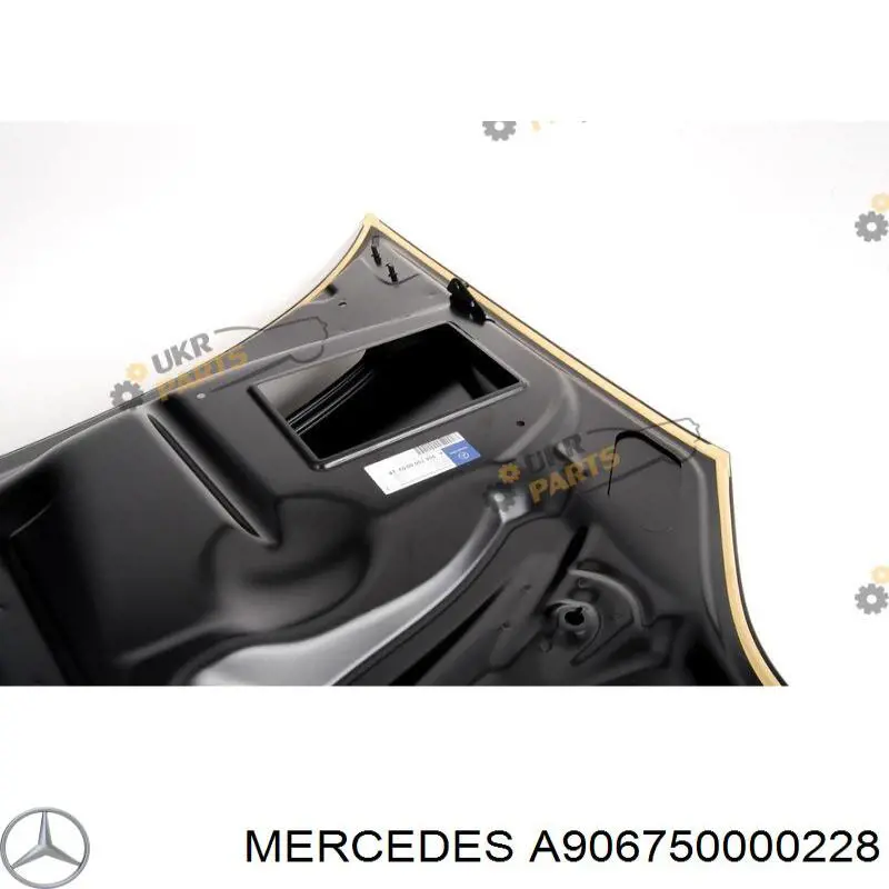 Capot para Mercedes Sprinter 4,6-T 