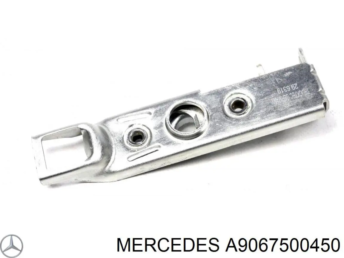 A9067500450 Mercedes cerradura del capó de motor