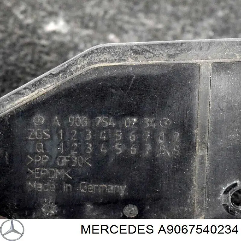 A9067540234 Mercedes proteccion de llenado de combustible