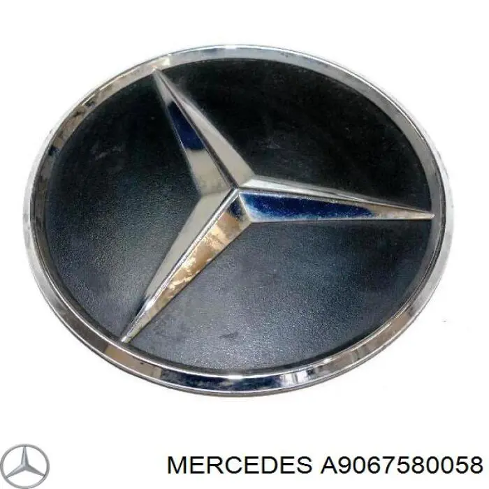 A9067580058 Mercedes emblema de tapa de maletero